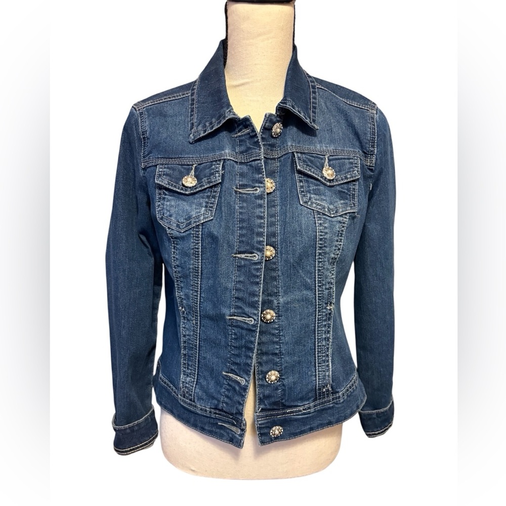 Baccini  Classic Blue Denim Jacket